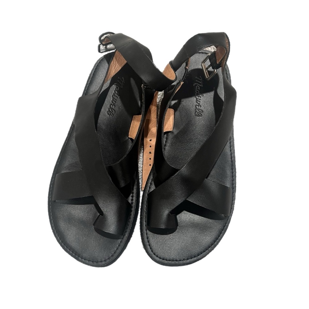The Ankle Black Nastasha Platform Sandal